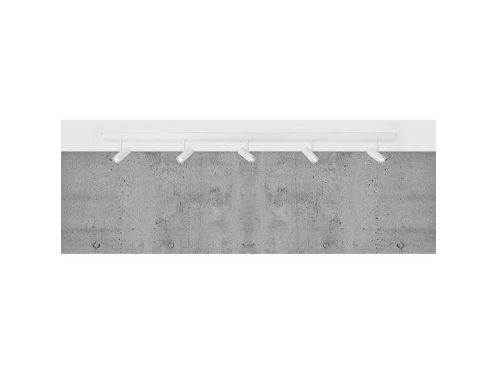 Plafonnier I Ø 3cm Blanc/Blanc Acier verni LED non-remplaçables Module LED