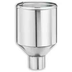 Wasserfangkasten Grömo Trichterform zylindrisch, Zink, verschiedene Größen (Ausführung: Ø 87mm)