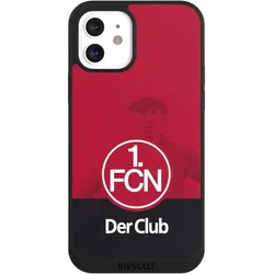 Nivocase Handyhülle für Apple iPhone 12 Hülle NIVOpure Case Schwarz 1. FC Nürnberg Der Club Offizielles (Apple iPhone 12), Smartphone Hülle, Schwarz