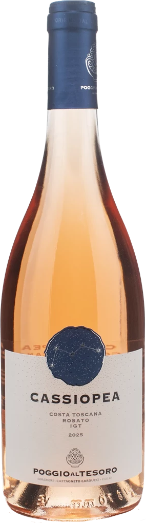 Poggio al Tesoro Toscana Rosato Cassiopea 2025
