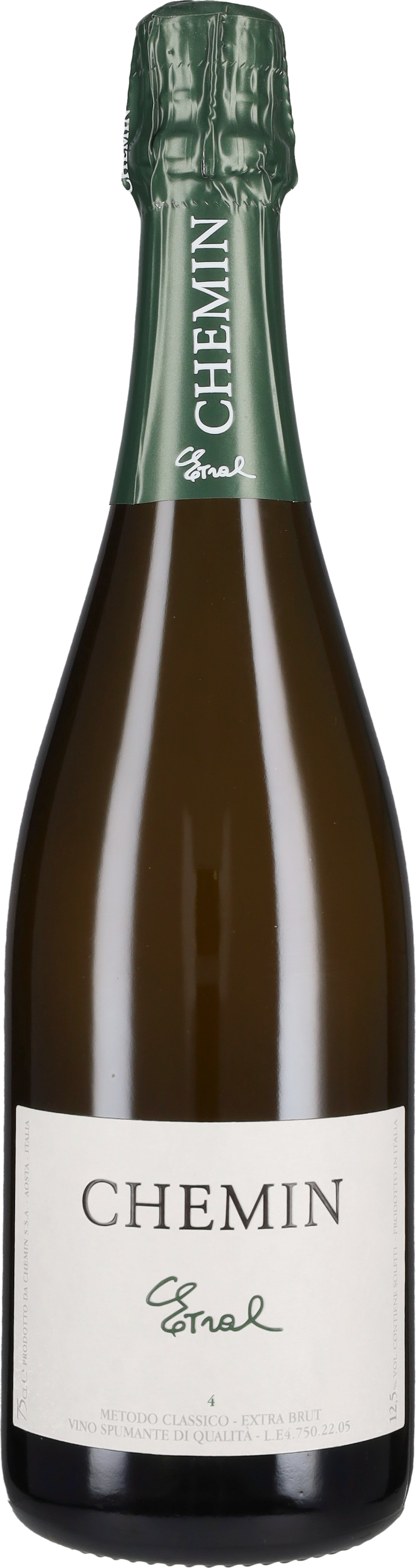 Chemin des Vignobles Spumante Metodo Classico Extra Brut 'Etral' Chemin de Vignobles