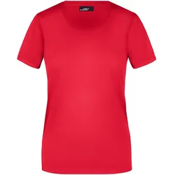 Damen Basic T-Shirt "JN901" - L - Rot