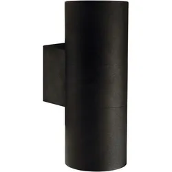 Nordlux, Gartenbeleuchtung, Tin Maxi, Doppelt Wandleuchte, Schwarz (GU10, IP54)