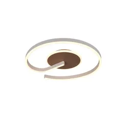 LED Deckenleuchte Wandlampe Wohnzimmerlampe Coffee Switch Dimmer CCT H 6,5 cm