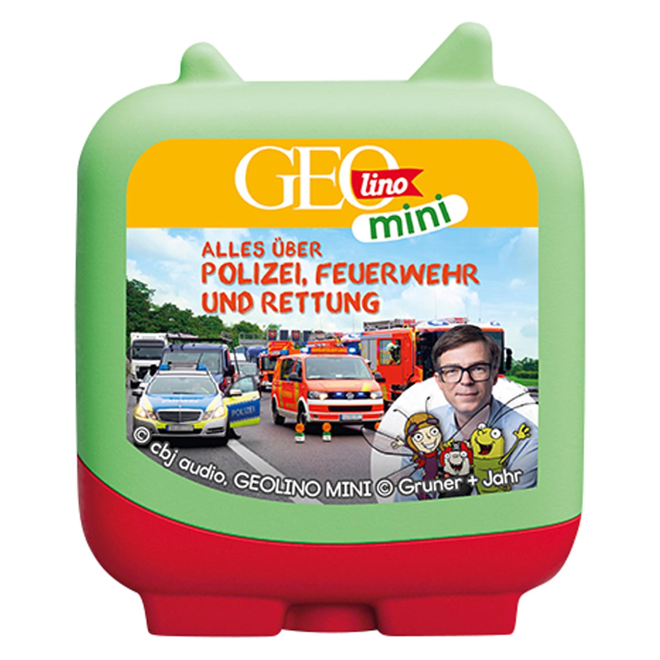 Tonies Audiosystem Hörfigur Clever Tonie GEOLINO MINI: Alles über Polizei, Feuerwehr und Rettung (Deutsch, 46 min) (11003771)