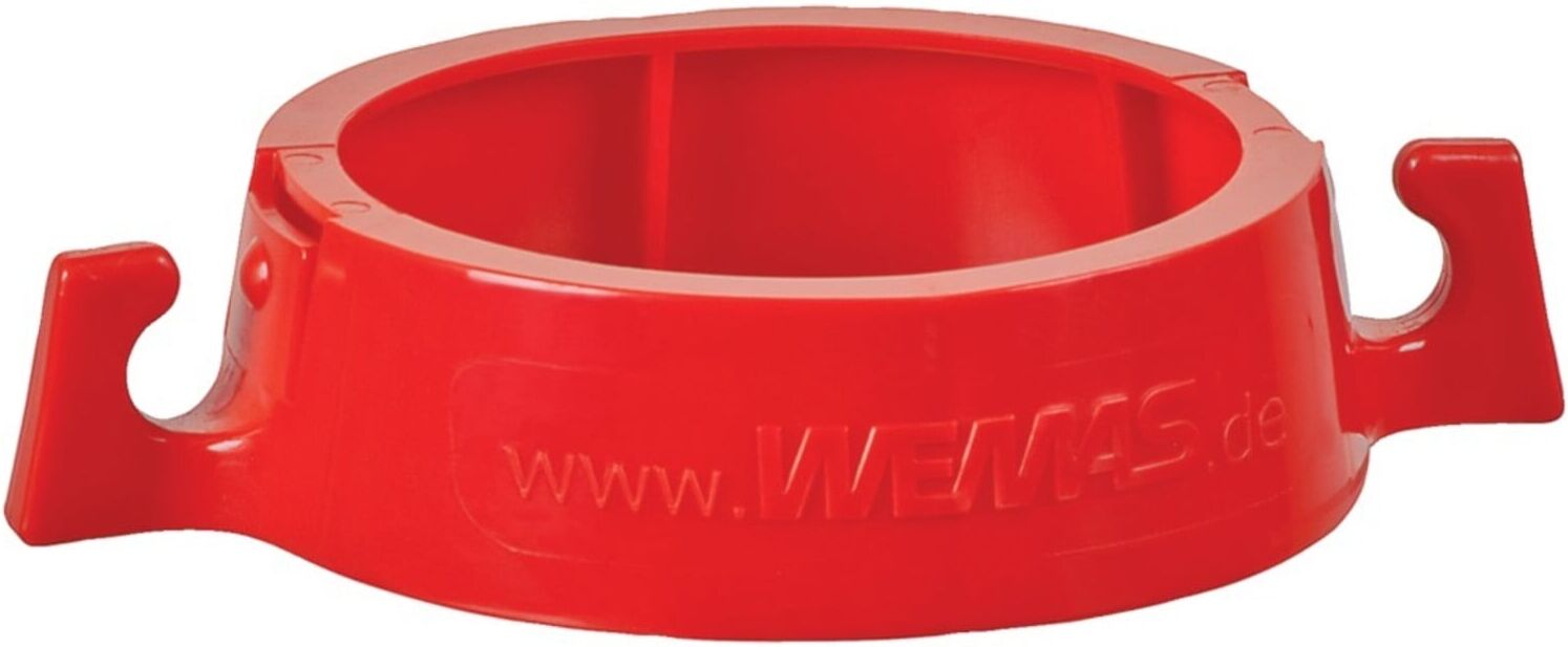 WEMAS Kettenhalter rot ; WEMAS Absperrtechnik (390.000100.00.00)