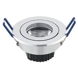 5,5W Argent Downlight Modul 380lm 3000K 36° dim