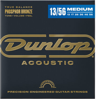 Dunlop Ph/Bronze Acoustic Set 13-56