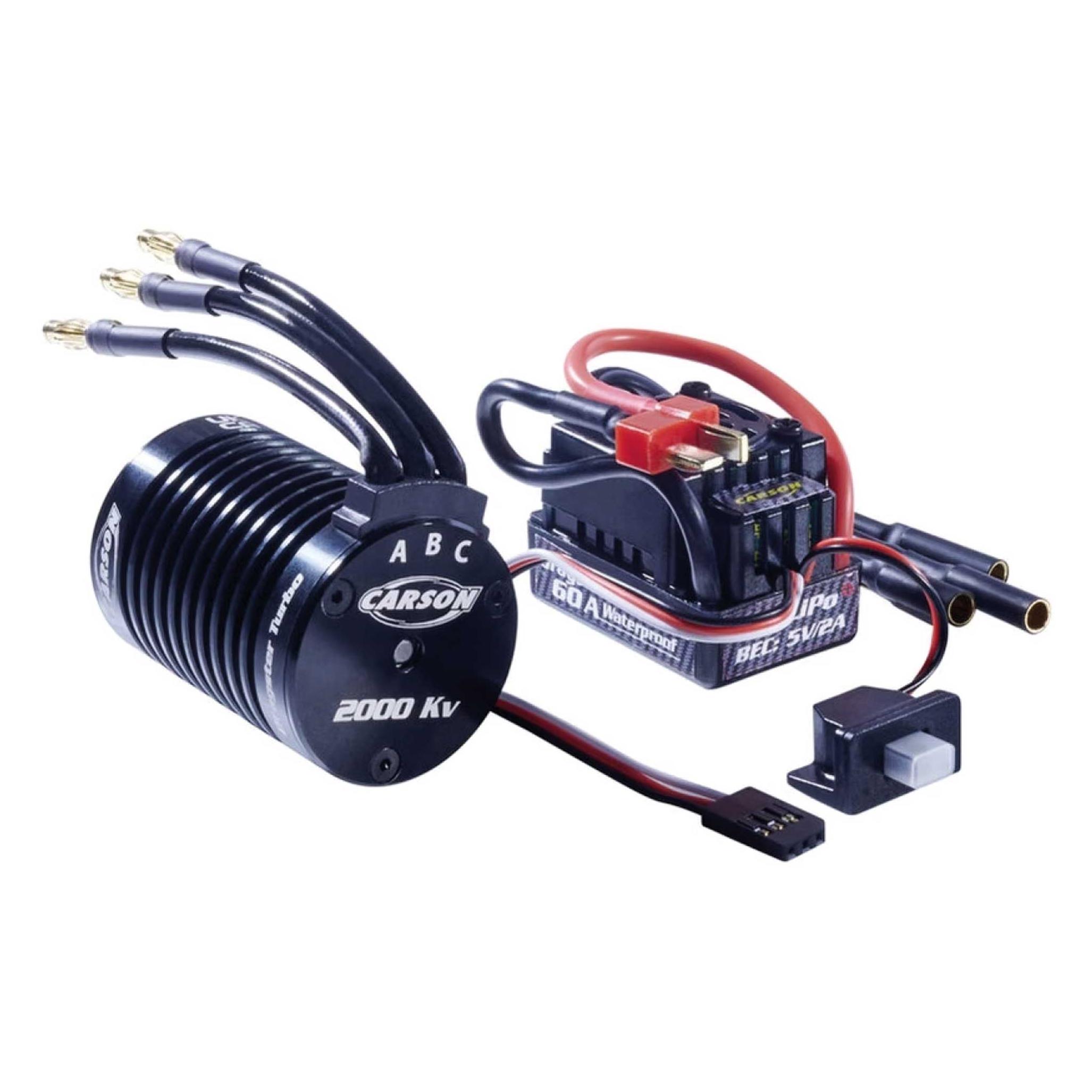 Carson 1:10 BL Set Dragster Turbo 2.0 2000KV (500906312)