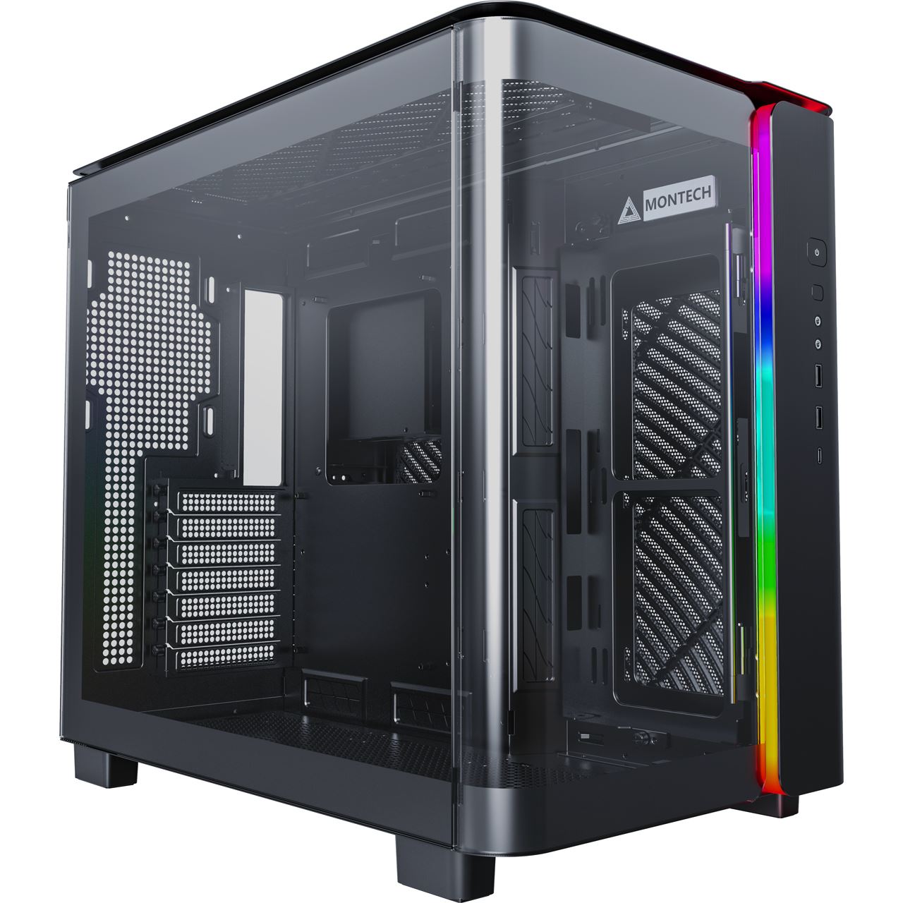 Montech King 95 Gentleman Black Midi Tower schwarz