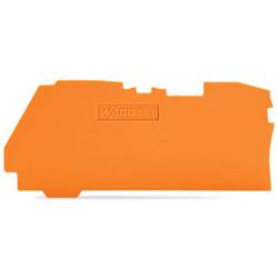 WAGO 2106-1292 Abschluss Zwischenplatte Orange 100 St.
