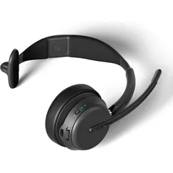 EPOS IMPACT 10XX (Kabelgebunden, Kabellos, USB-C, Google Meet, Zoom), Office Headset, Schwarz