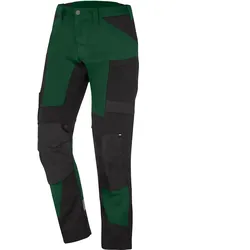 Stretch Bundhose Canvas "LEO" - 24 - grün/schwarz