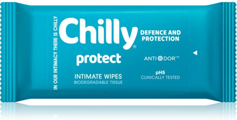 Chilly Protect Intimate Wipes lingettes hygiène intime 12 pcs