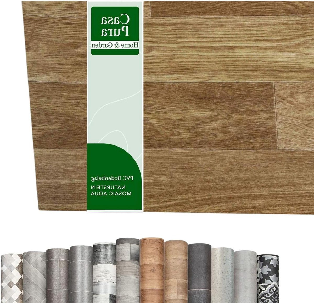 Vinyl vloer op maat - PVC vloerbedekking met realistische tegel-look voor woonkamer, keuken of badkamer