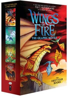 Wings of Fire Box Set #1-4 (Graphix Edition) - by Tui T. Sutherland