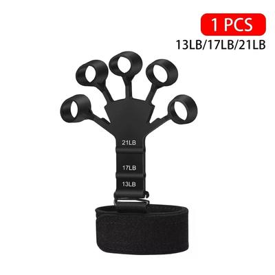 Grip Strength Trainer Kit For Hand Exercise Muscle Building And Injury Recovery Training 1 Pc Finger Trainer