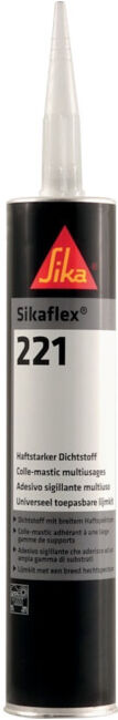 Sikaflex 221 Mastic polyuréthane blanc 300 ml (15771)