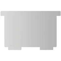 helit Stützplatte H72037 für »the admin A7 quer (H61227)« grau, 10.5x7.4 cm