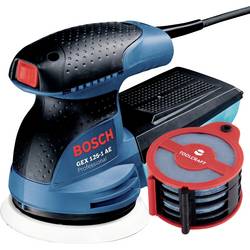 Schleifset Bosch Professional GEX 125-1 AE 601387500+TO-10674222 Exzenterschleifer 250 W Ø 125 mm
