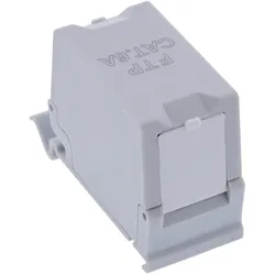 InLine Cat.6A RJ45 Doppelkupplung für Hutschiene (Netzwerk Kupplung), Zubehör Netzwerk