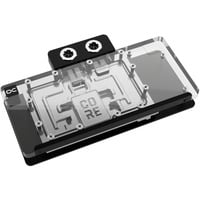 Core RX 9070 XT Taichi, Wasserkühlung transparent/chrom, inkl. Backplate