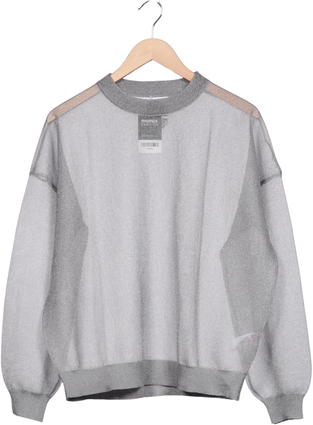 Never Fully Dressed Damen Pullover, Grau, Gr. M, Synthetik - Second Hand