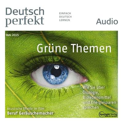 Deutsch lernen Audio - Grüne Themen - Various,Spotlight Verlag, Audio, 4056198244494