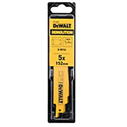 DEWALT Spezial Säbelsägeblatt Carbide für Porenbeton, Ziegel 1 Stück - DT2421-QZ