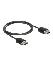 Delock Premium HDMI Kabel 4K 60 Hz 1 m Digital/Display/Video 1 m (84963)