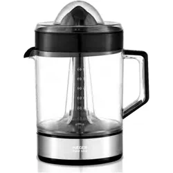 Haeger Super Juice, Entsafter, Schwarz, Transparent, Silber