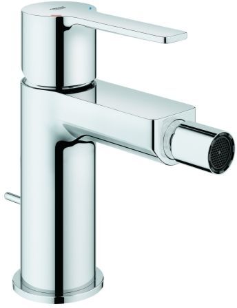 Grohe Lineare Bidetarmatur 33848001 chrom, mit Ablaufgarnitur
