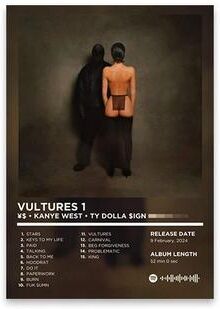 Uplifted Goods Modern Hip Hop Heritage Retro Album Art Print s 11.81 X 16.54 In