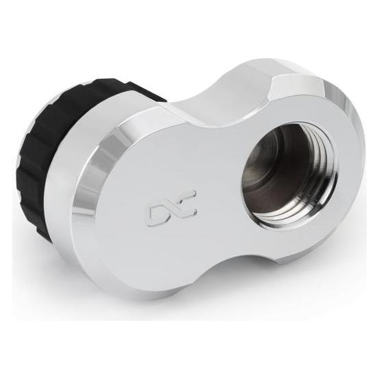 Alphacool Apex Grip offset 16mm OT/IT G1/4 rotatable chrome (14892)