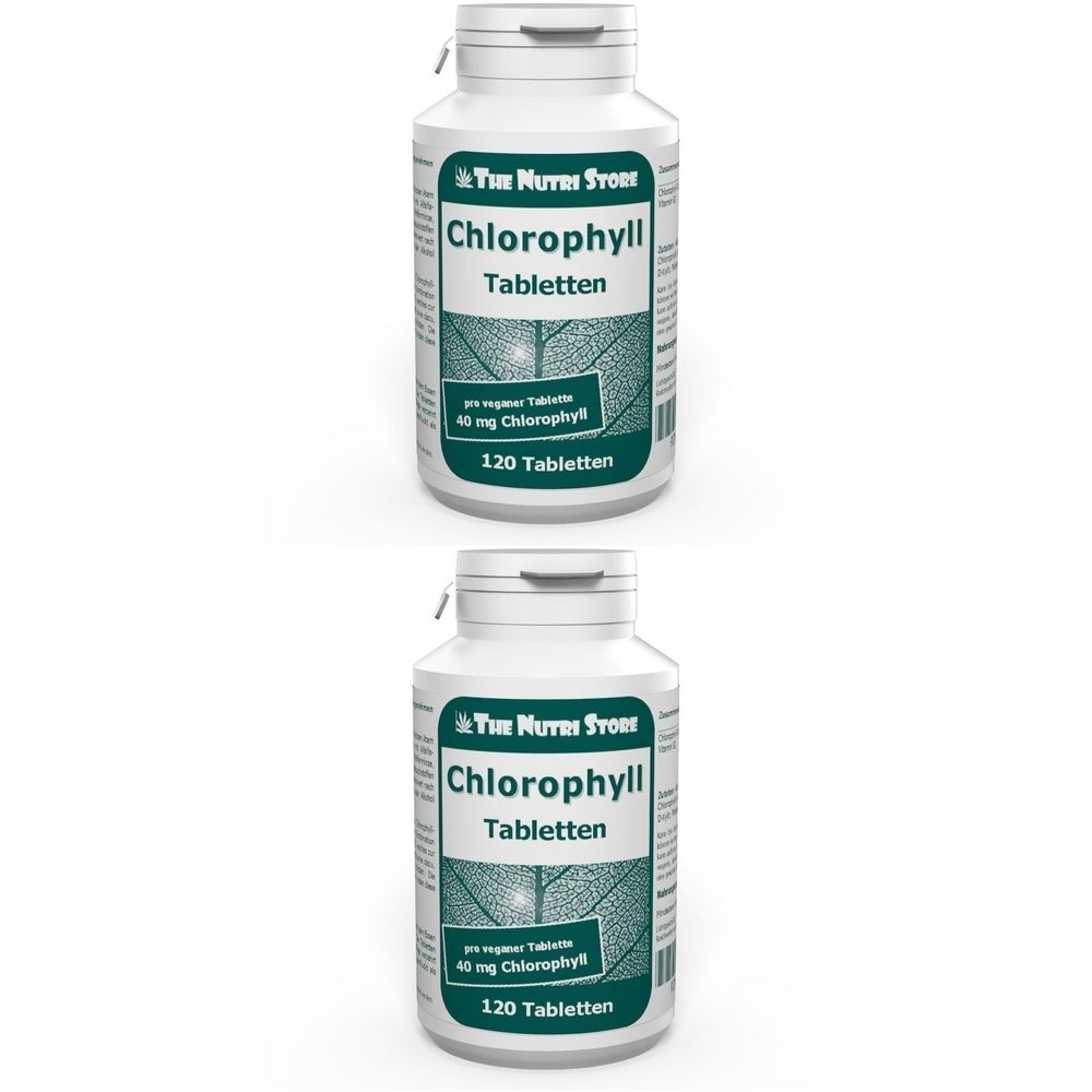 Chlorophyll Vegan FRI Atem x2 2x120 St Tabletten