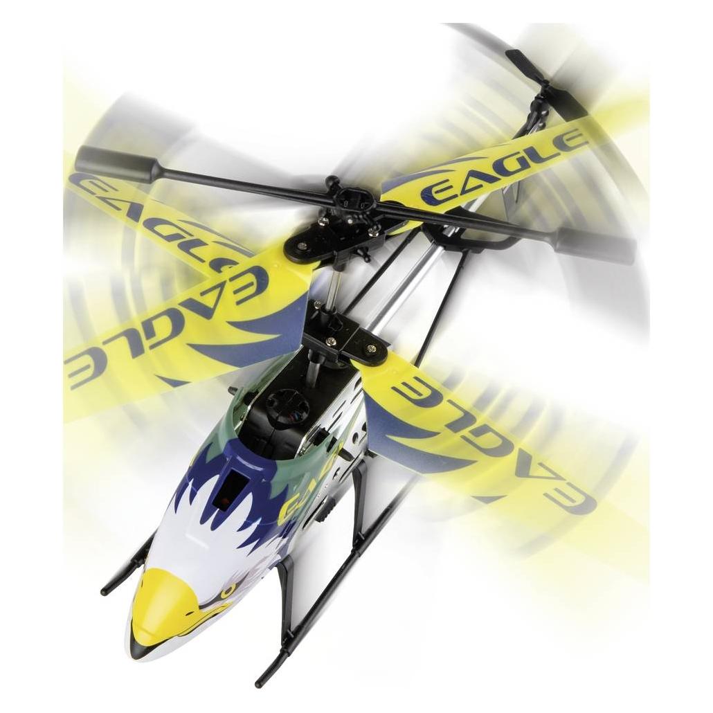 Carrera 2,4 GHz Storm Eagle RC Helikopter mit Gyro-System und LED (423802)
