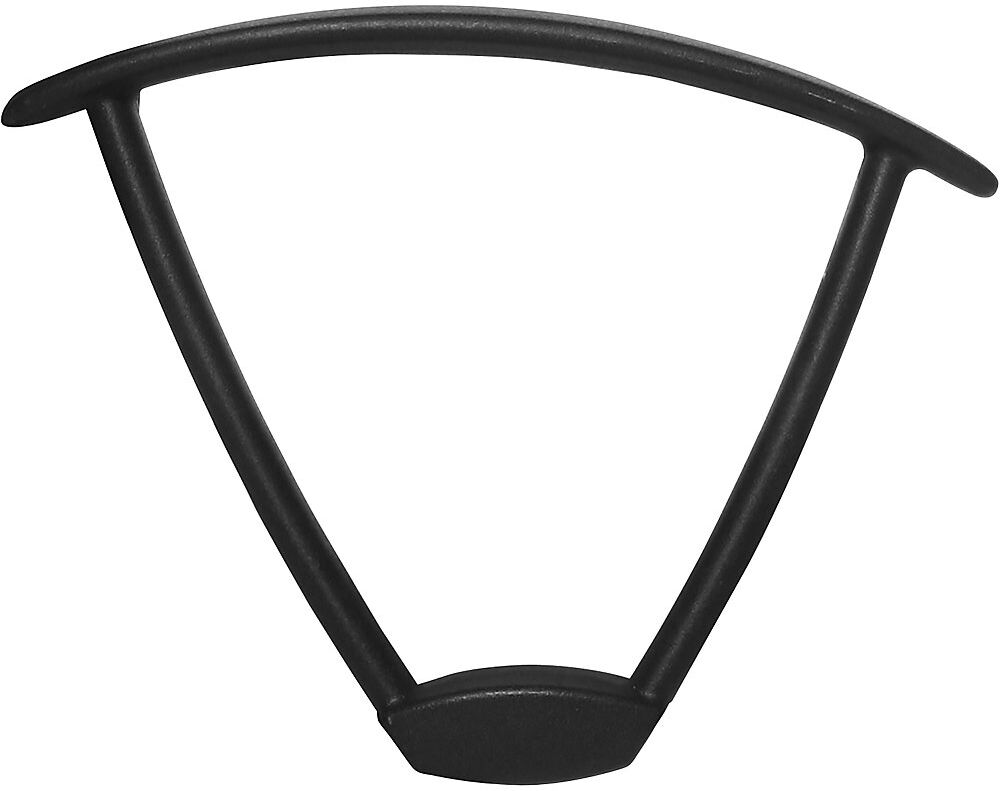 kaiserkraft Armlehnen, 1 Paar, schwarz, für Drehstuhl, Standard