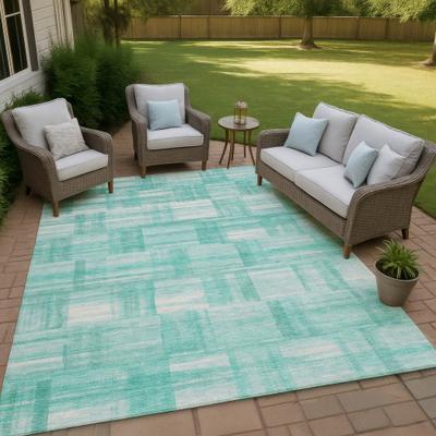 Addison Rugs Machine Washable Indoor/ Outdoor Solid Hatches Chantille Rug