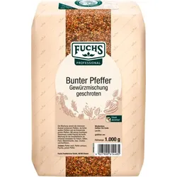 Fuchs bunter Pfeffer geschrotet 1,0 kg