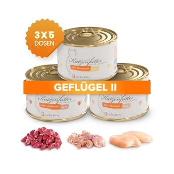 Lucky-Kitty Katzenfutter Sparpaket D