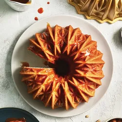 Backform Cut Crystal Bundt