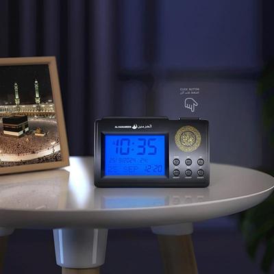 Everyday Crate Smart Azan Prayer Clock With Hijri Calendar, Temperature Display & Dual Language Alarm Smart Azan Prayer Clock With Hijri Calendar, Temperature Display & Dual Language Alarm