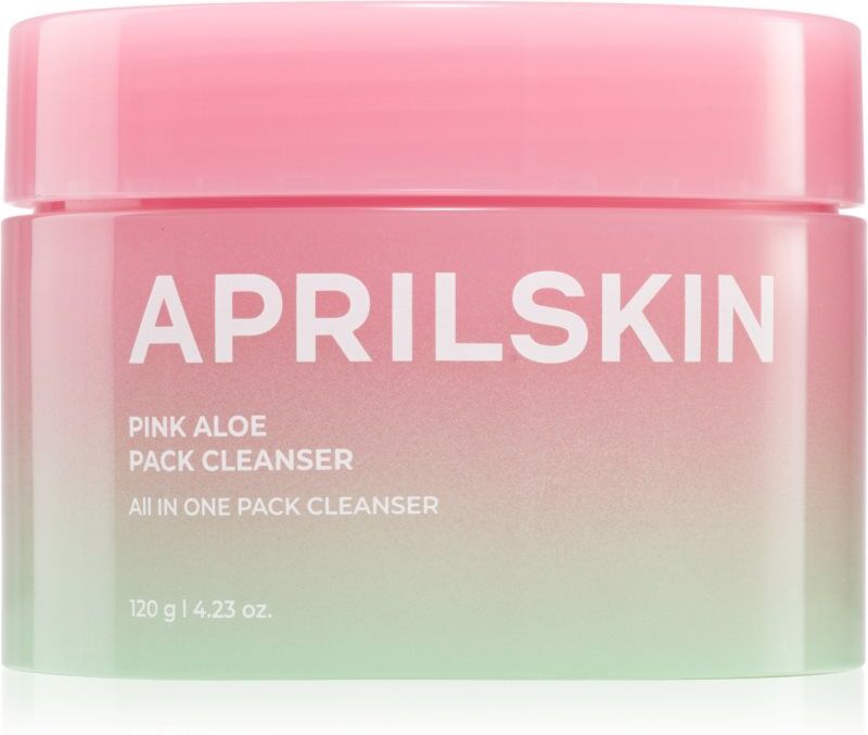 APRILSKIN Pink Aloe Pack Cleanser makeup removing cleansing balm with moisturising effect 120 g