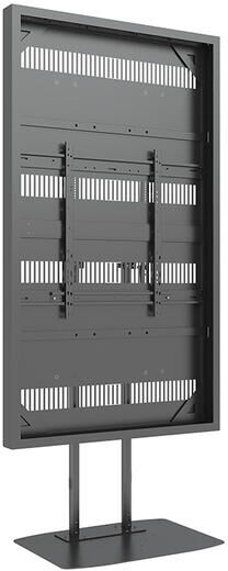 MULTIBRACKETS Suporte Display M Pro Series Enclosure 86 Floorbase Dual Pole