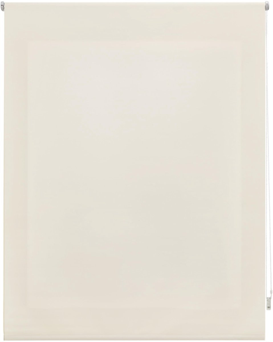 Omgoods Premium Rolgordijn Translucent Beige 150 x 175 cm