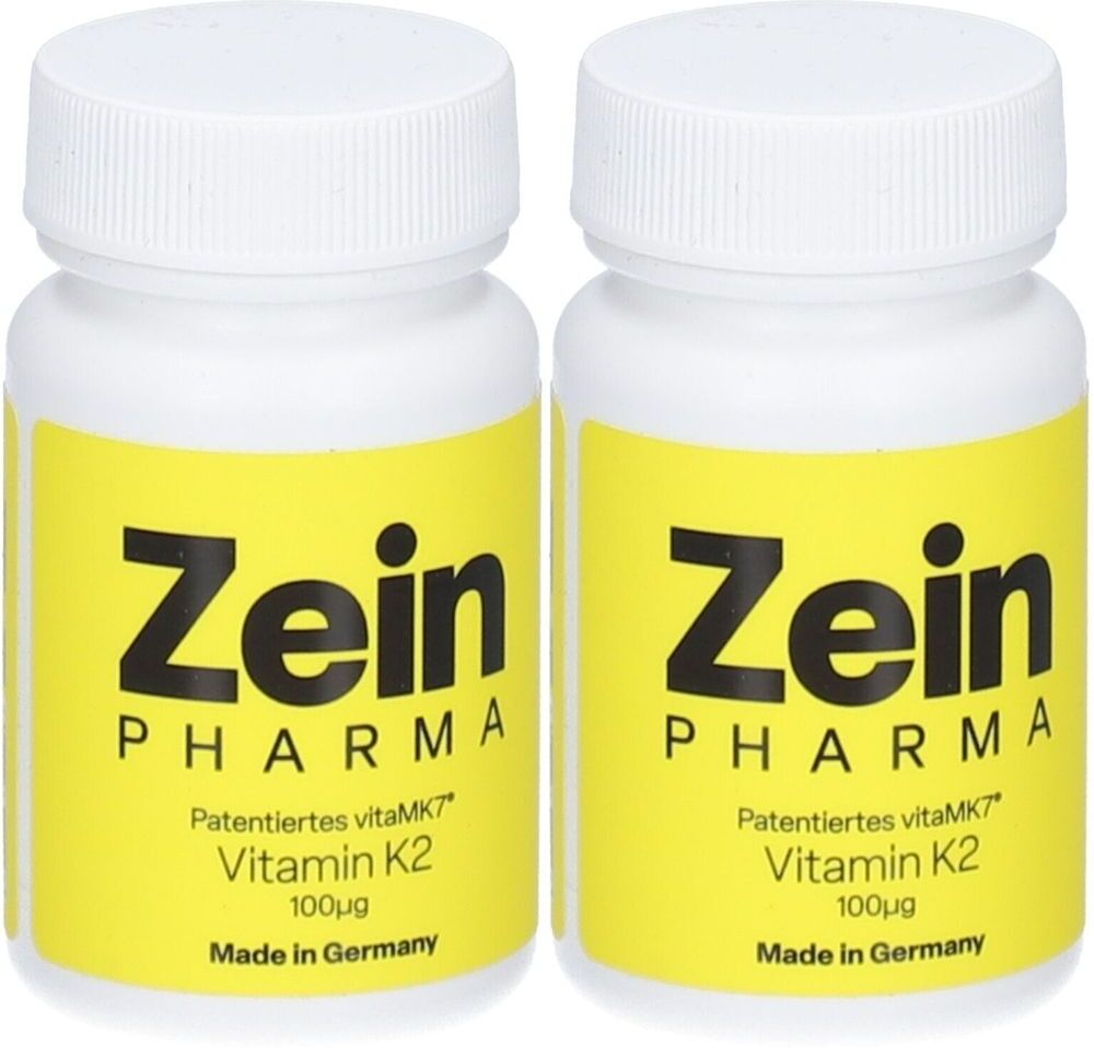 Zein Pharma Zeinpharma Vitamin K2 100 µg Kapseln 2x 2x60 St