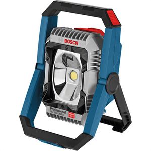 Bosch Baustrahler GLI 18V-2200 C, LED, für 18 V Akkus, IP64 Spritzwasserschutz, dimmbar, 20 Watt, 2.200 Lumen