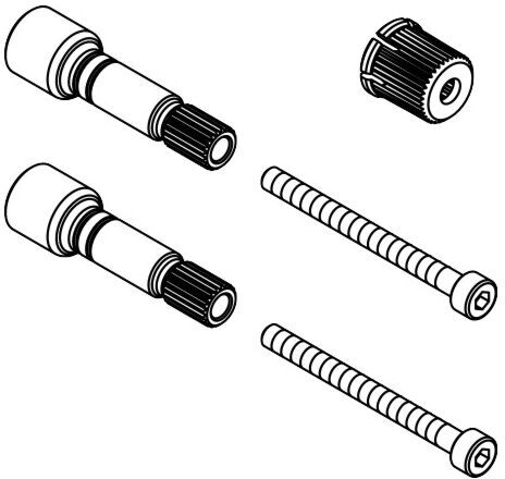 Hansgrohe Griffadapter Ab-/Umstellventil 95252000