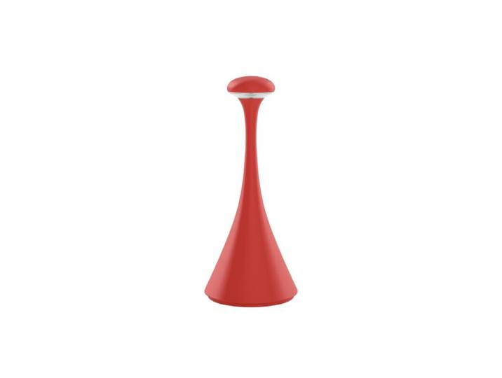 Sigor Akku-Tischleuchte Nudrop Mini - Feuerrot Clean, Minimalist