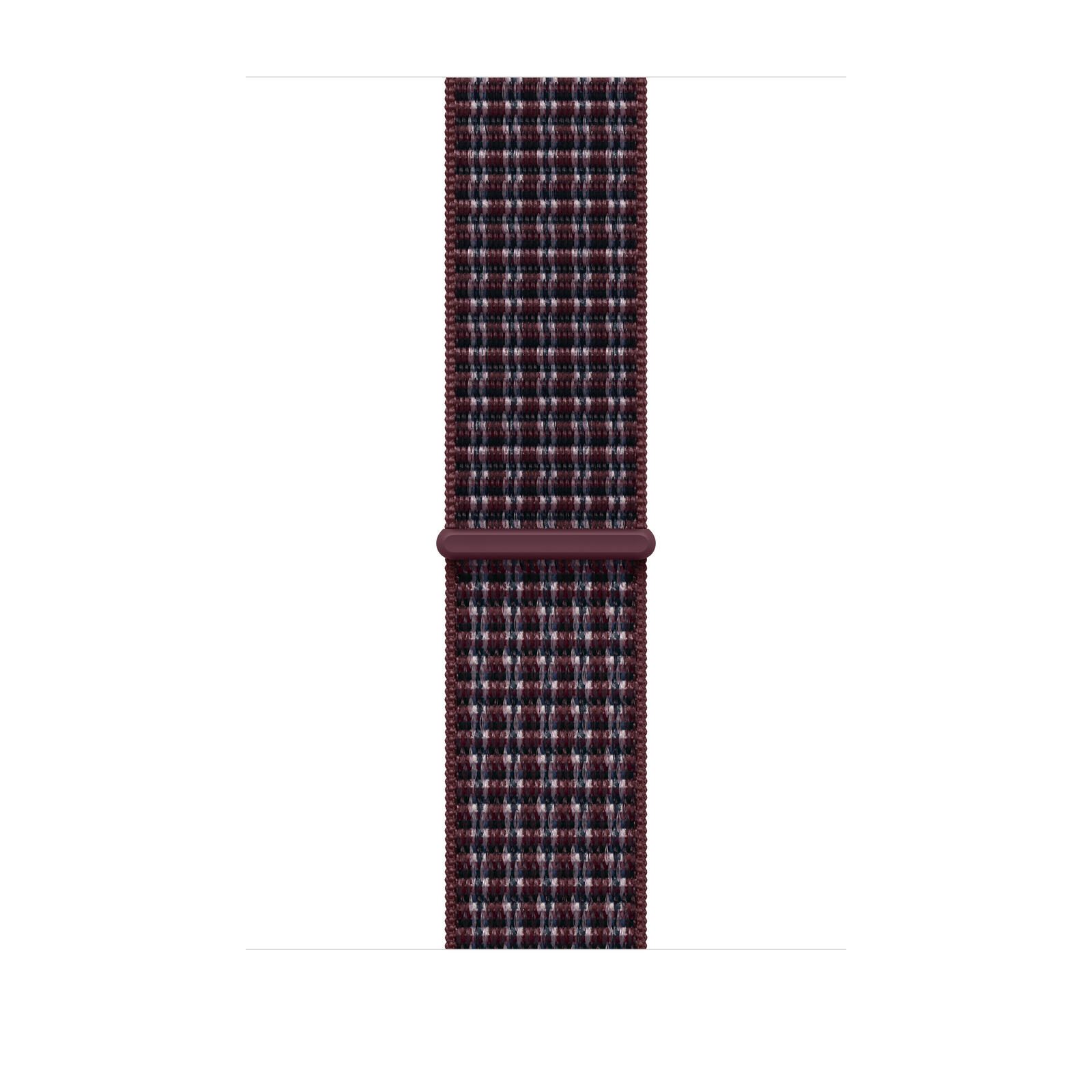 Apple Watch 40mm Burgunder Kariert Sport Loop MK7R4ZM/A
